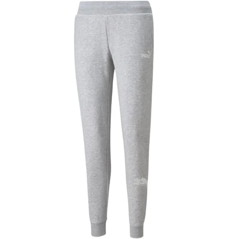 ⁨Spodnie Puma Power Graphic Pants W 847115 (kolor Szary/Srebrny, rozmiar 2XL)⁩ w sklepie Wasserman.eu