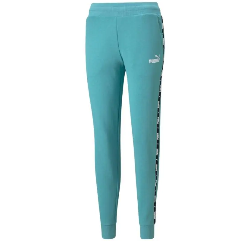 ⁨Spodnie Puma Power Tape Pants TR W 847120 (kolor Niebieski, rozmiar XL)⁩ w sklepie Wasserman.eu