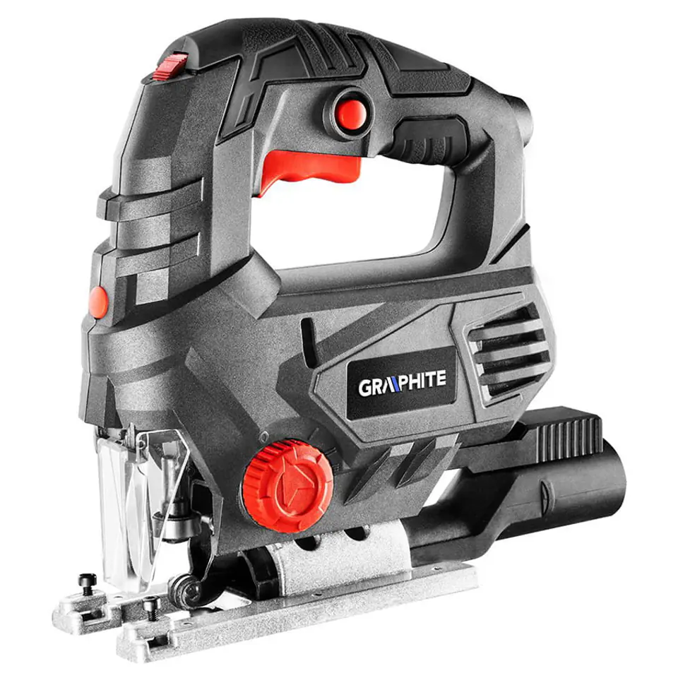 Wyrzynarka Graphite 800W, Walizka, brzeszczoty w sklepie Wasserman.eu