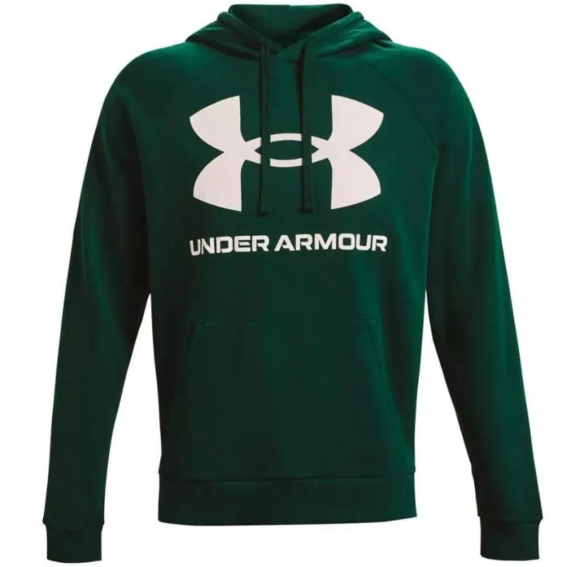 ⁨Under Armour Men's Rival Fleece Big Logo HD Green 1357093 330⁩ at Wasserman.eu