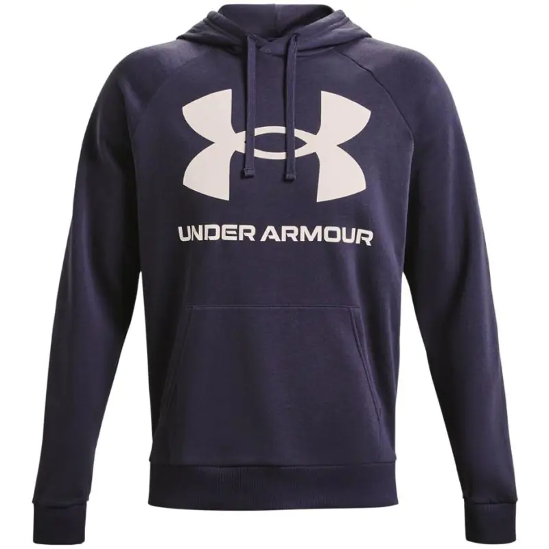 ⁨Under Armour Men's Rival Fleece Big Logo HD Sweatshirt Purple 1357093 558⁩ at Wasserman.eu