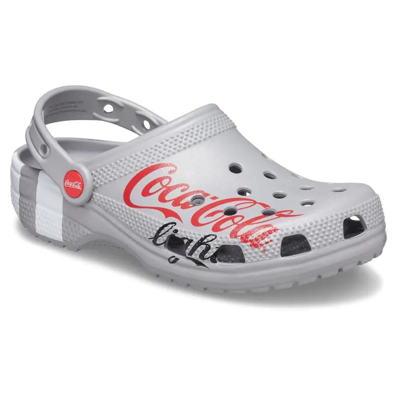 ⁨Buty Crocs Classic Coca-Cola Light X Clog 207220 (kolor Szary/Srebrny, rozmiar 36/37)⁩ w sklepie Wasserman.eu