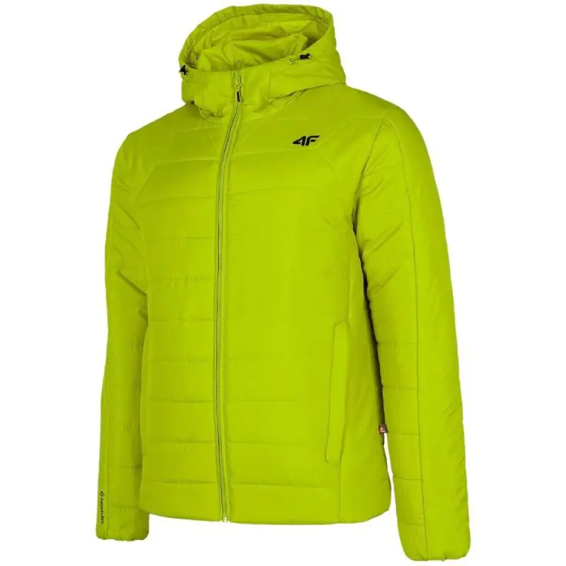 ⁨Men's jacket 4F yellow H4Z22 KUMP006 45S⁩ at Wasserman.eu