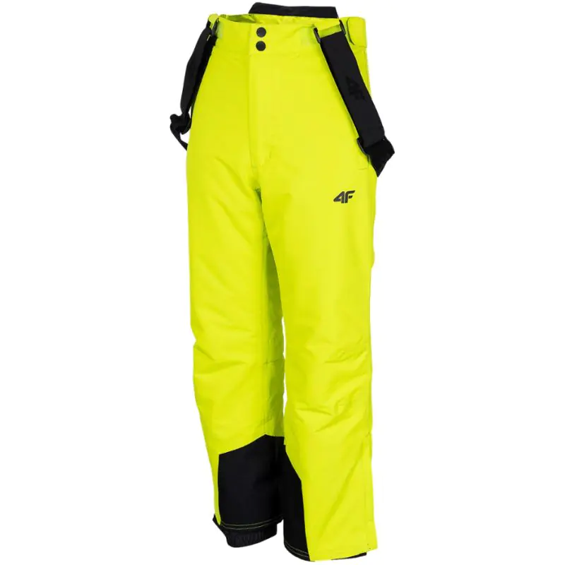 ⁨Spodnie narciarskie 4F Jr HJZ22 JSPMN001 (kolor Zielony, rozmiar 152cm)⁩ w sklepie Wasserman.eu