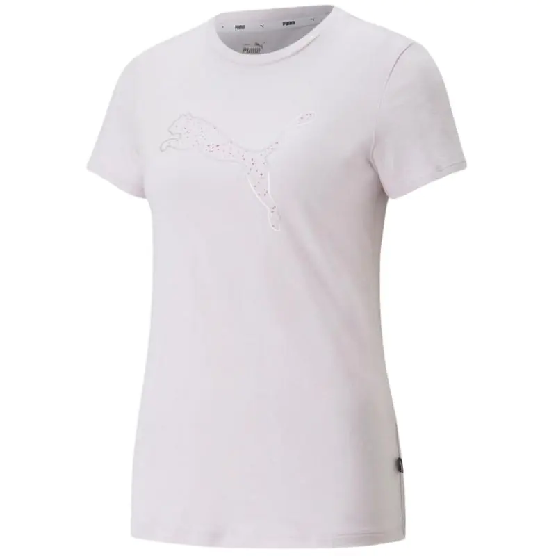 ⁨Koszulka Puma Power Graphic Stardust Tee W 848826 (kolor Różowy, rozmiar M)⁩ w sklepie Wasserman.eu