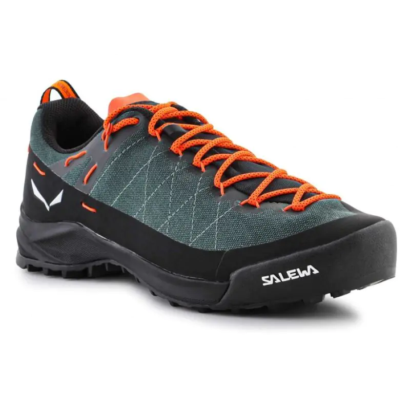 ⁨Buty Salewa Wildfire Canvas M 61406 (kolor Zielony, rozmiar EU 42.5)⁩ w sklepie Wasserman.eu