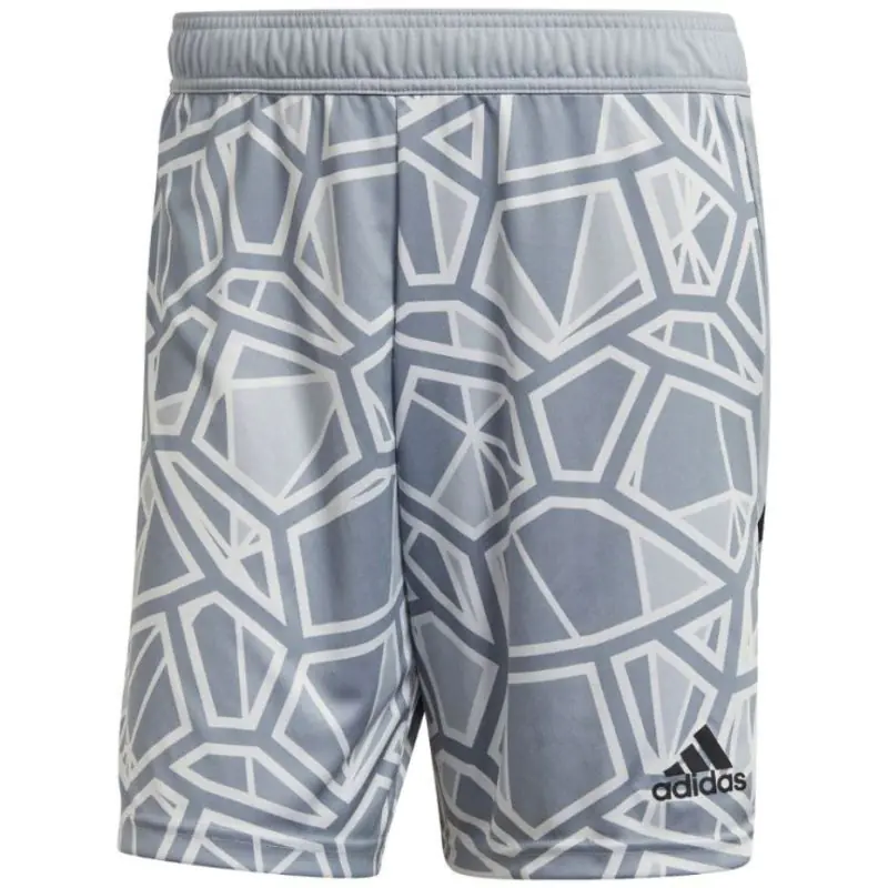 ⁨Spodenki bramkarskie adidas Condivo 22 GK M (kolor Szary/Srebrny, rozmiar M)⁩ w sklepie Wasserman.eu