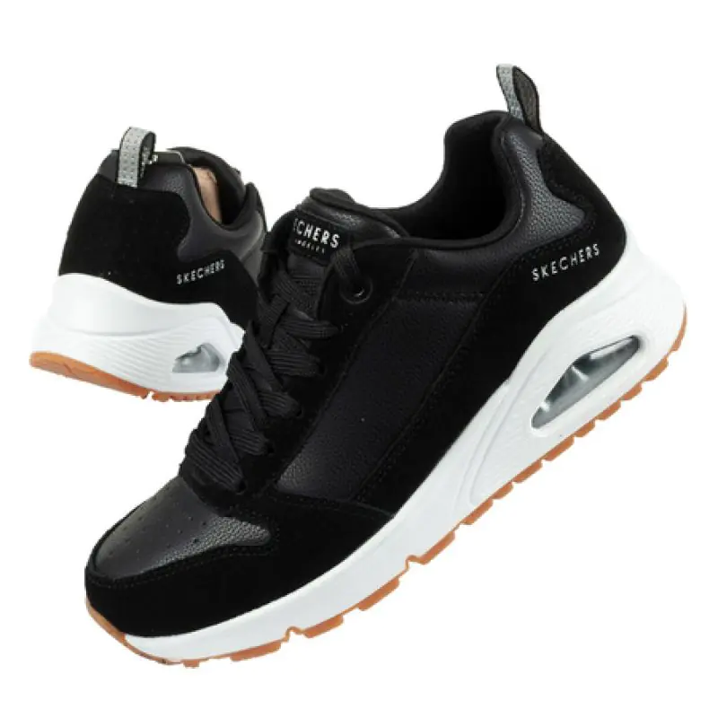 ⁨Buty Skechers Uno-Solid Air W 155132 (kolor Czarny, rozmiar 36)⁩ w sklepie Wasserman.eu