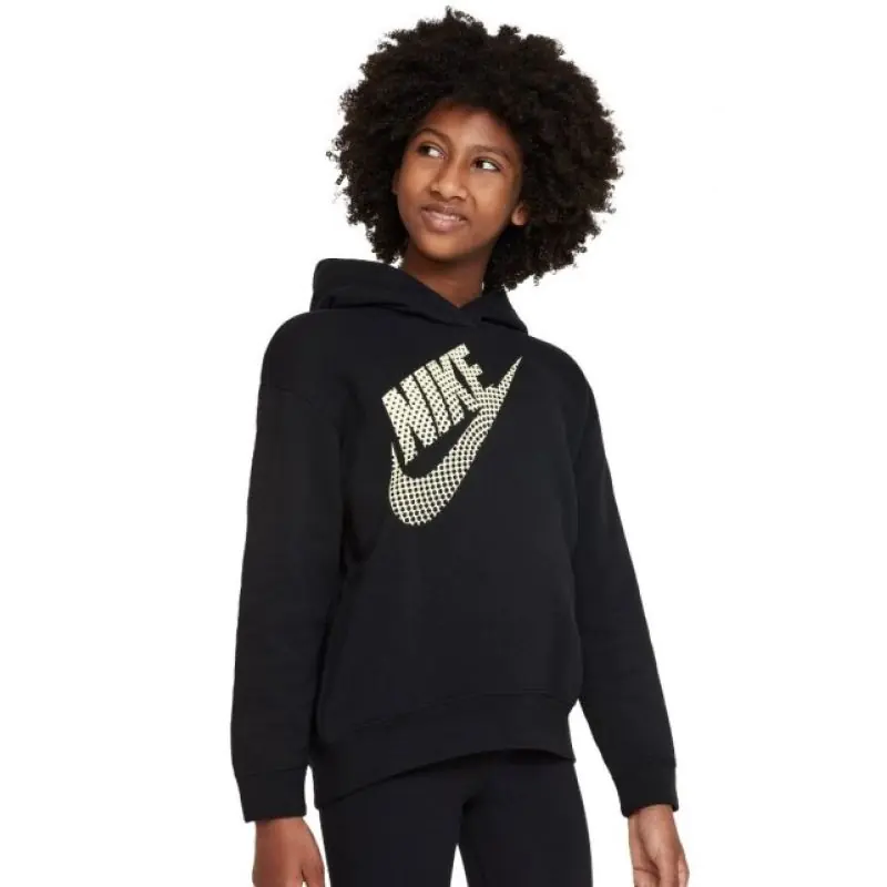 ⁨Bluza Nike NSW Os Po Hoodie Jr DZ4620 (kolor Czarny, rozmiar M (137-147))⁩ w sklepie Wasserman.eu