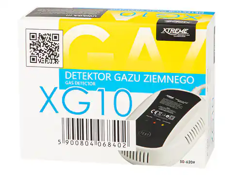 ⁨Detektor czujnik gazu XG10 230V⁩ w sklepie Wasserman.eu