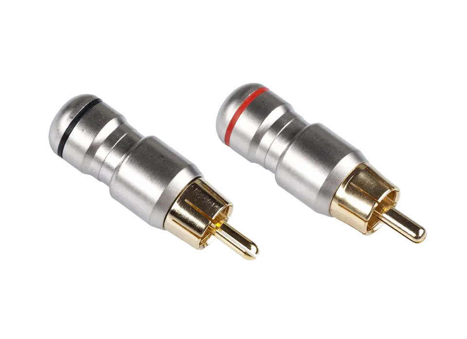 Wtyk RCA metalowy HD-287 w sklepie Wasserman.eu