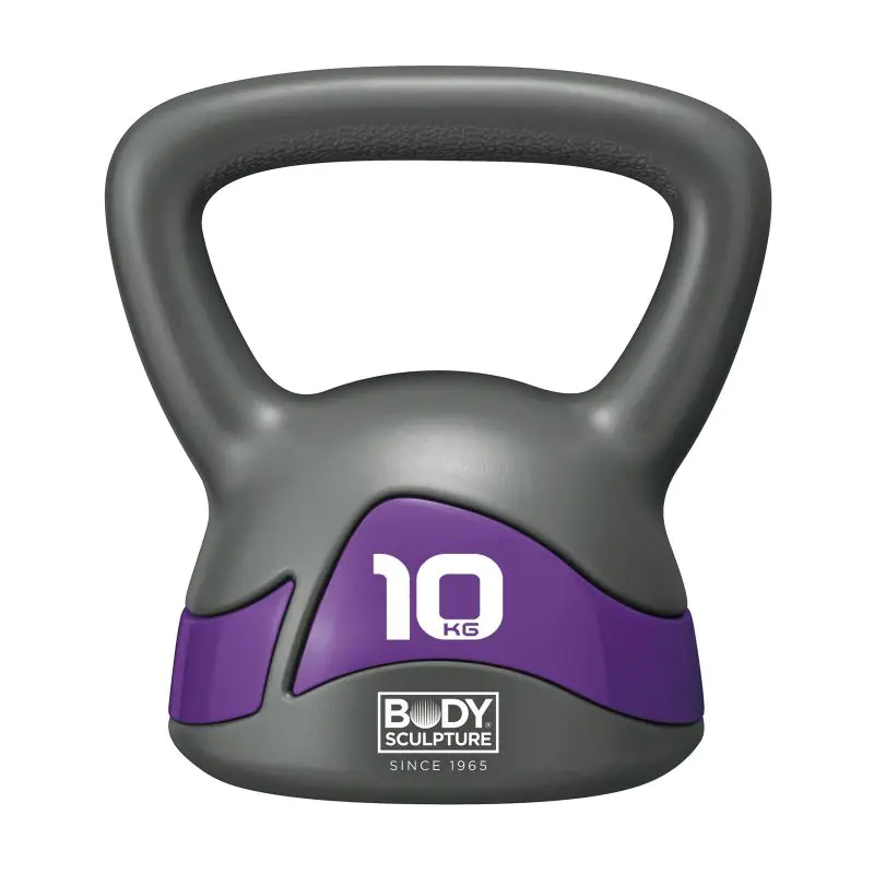 ⁨Odważnik Body Sculpture Kettlebell Bw 117EN (kolor Fioletowy. Szary/Srebrny)⁩ w sklepie Wasserman.eu