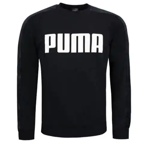 ⁨Bluza Puma Velvet Crew M 844461 (kolor Czarny, rozmiar xs)⁩ w sklepie Wasserman.eu