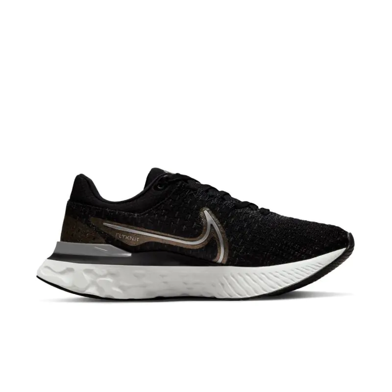 ⁨Buty do biegania Nike React Infinity Run Flyknit 3 W DD3024 (kolor Czarny, rozmiar 38)⁩ w sklepie Wasserman.eu