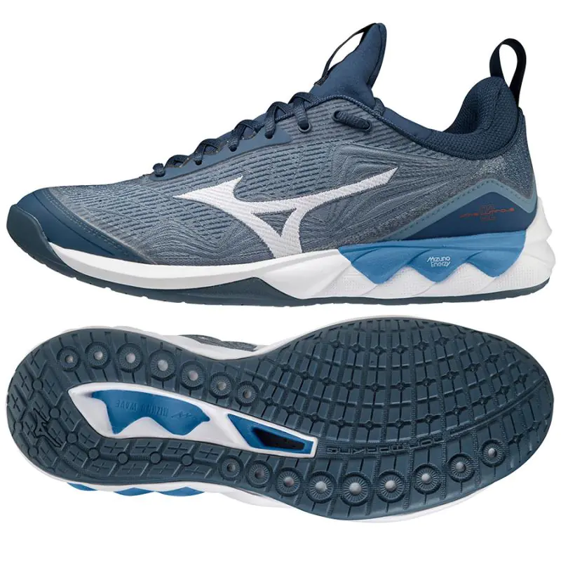 ⁨Buty do sitkówki Mizuno Wave Luminous 2 M (kolor Granatowy, rozmiar 44 1/2)⁩ w sklepie Wasserman.eu