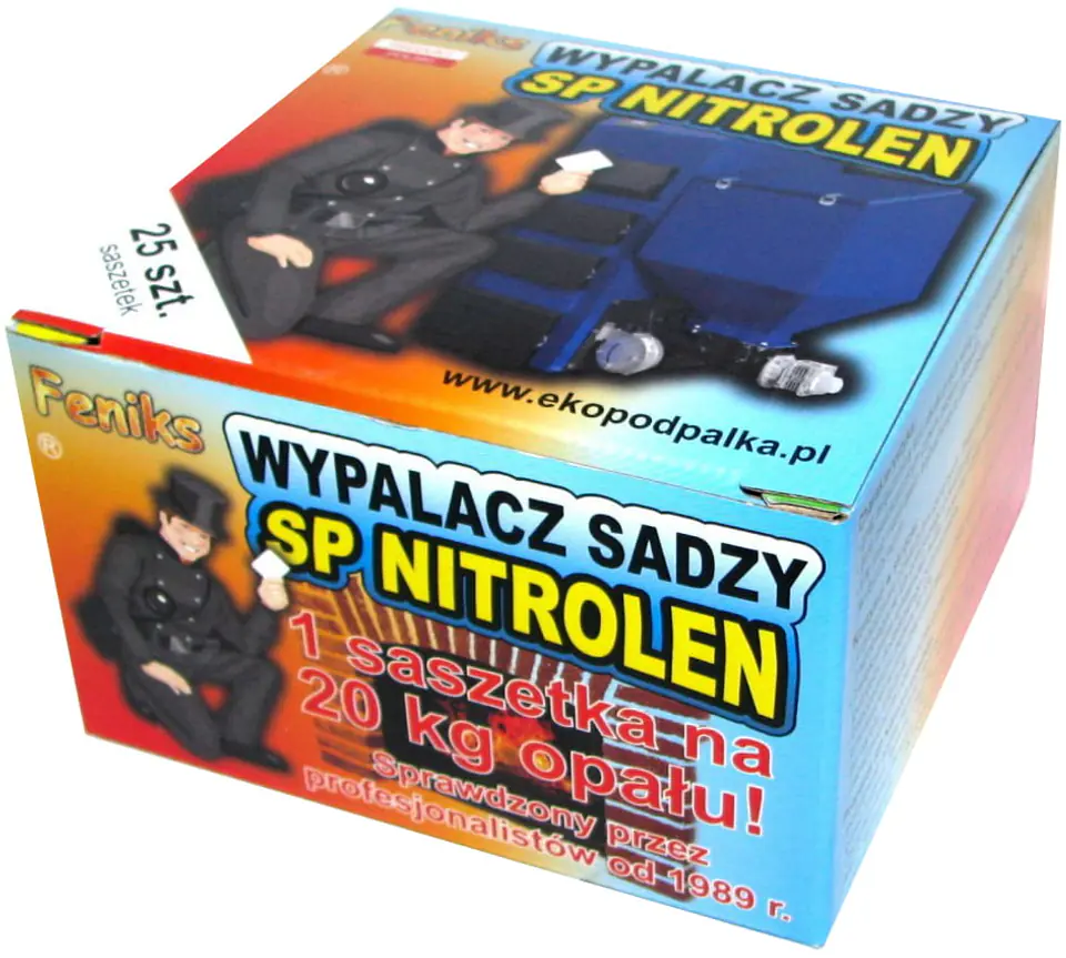 ⁨Wypalacz sadzy SP Nitrolen saszetki (25x10g)⁩ w sklepie Wasserman.eu