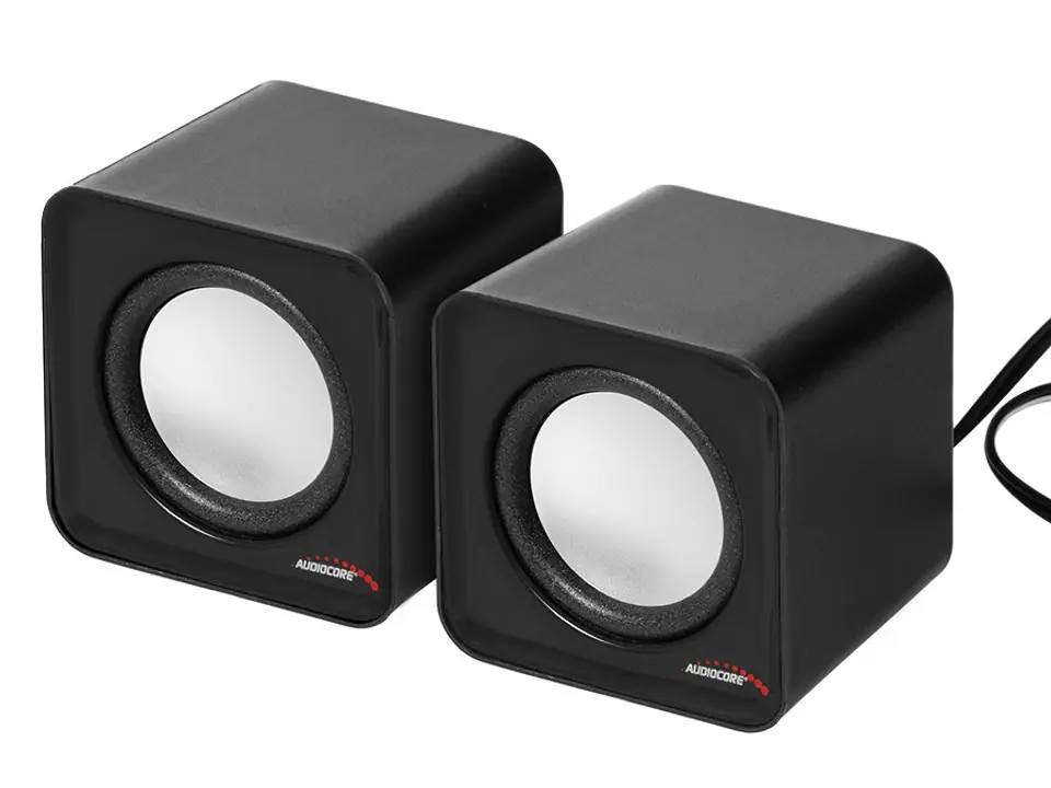 ⁨AC870 B 43398 Computer Speakers 6W USB Silver&Black⁩ at Wasserman.eu