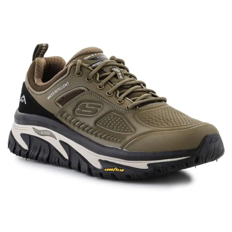 ⁨Buty Skechers Arch Fit Road Walker-Recon M 237333 (kolor Brązowy, rozmiar EU 44)⁩ w sklepie Wasserman.eu