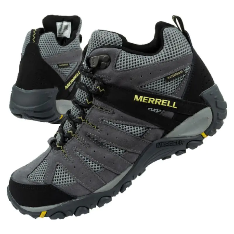 ⁨Buty trekkingowe Merrell Accentor 2 Vent M (kolor Szary/Srebrny)⁩ w sklepie Wasserman.eu