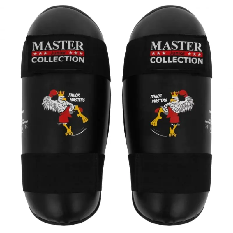 ⁨Nagolenniki Masters Collection NA-MJC-1 Jr (kolor Czarny, rozmiar XXS)⁩ w sklepie Wasserman.eu