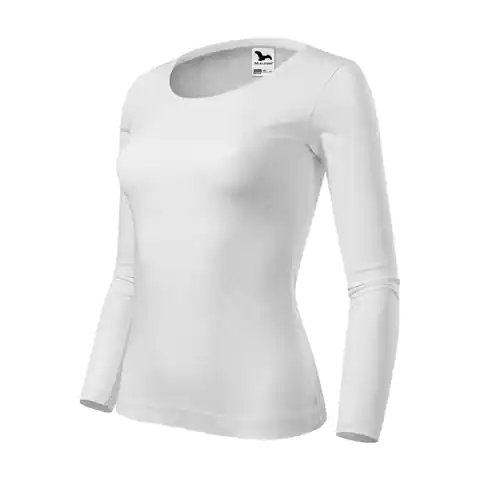 ⁨Koszulka Malfini Fit-T Ls W (kolor Biały, rozmiar XL)⁩ w sklepie Wasserman.eu
