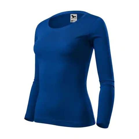 ⁨Koszulka Malfini Fit-T Ls W (kolor Niebieski, rozmiar XS)⁩ w sklepie Wasserman.eu