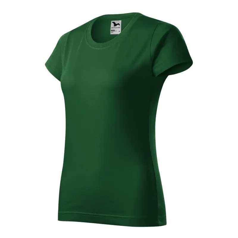 ⁨Koszulka Malfini Basic W MLI-13415 (kolor Zielony, rozmiar M)⁩ w sklepie Wasserman.eu