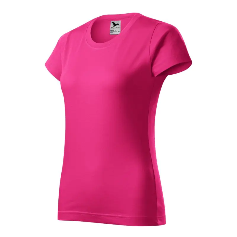 ⁨Koszulka Malfini Basic W MLI-13415 (kolor Fioletowy. Różowy, rozmiar M)⁩ w sklepie Wasserman.eu