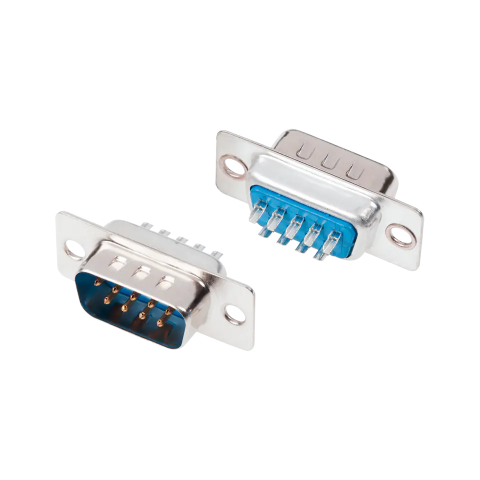 ⁨DB9 plug mounting Cabletech⁩ at Wasserman.eu