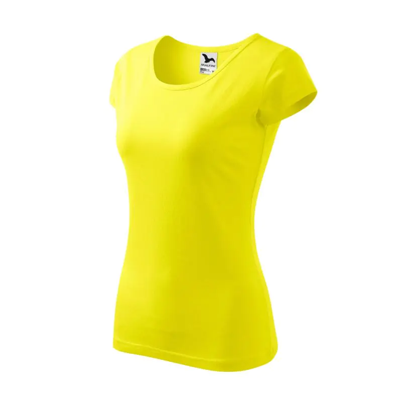 ⁨Koszulka Malfini Pure W MLI-122 (kolor Żółty, rozmiar S)⁩ w sklepie Wasserman.eu
