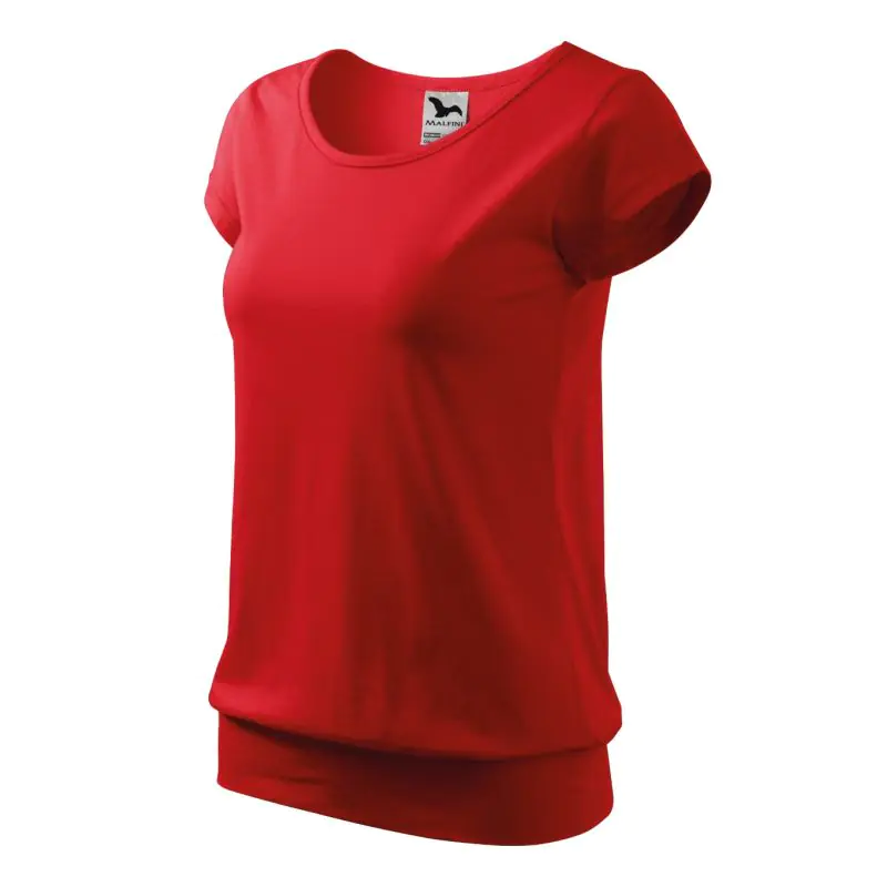 ⁨Koszulka Adler City W (kolor Czerwony, rozmiar 2XL)⁩ w sklepie Wasserman.eu