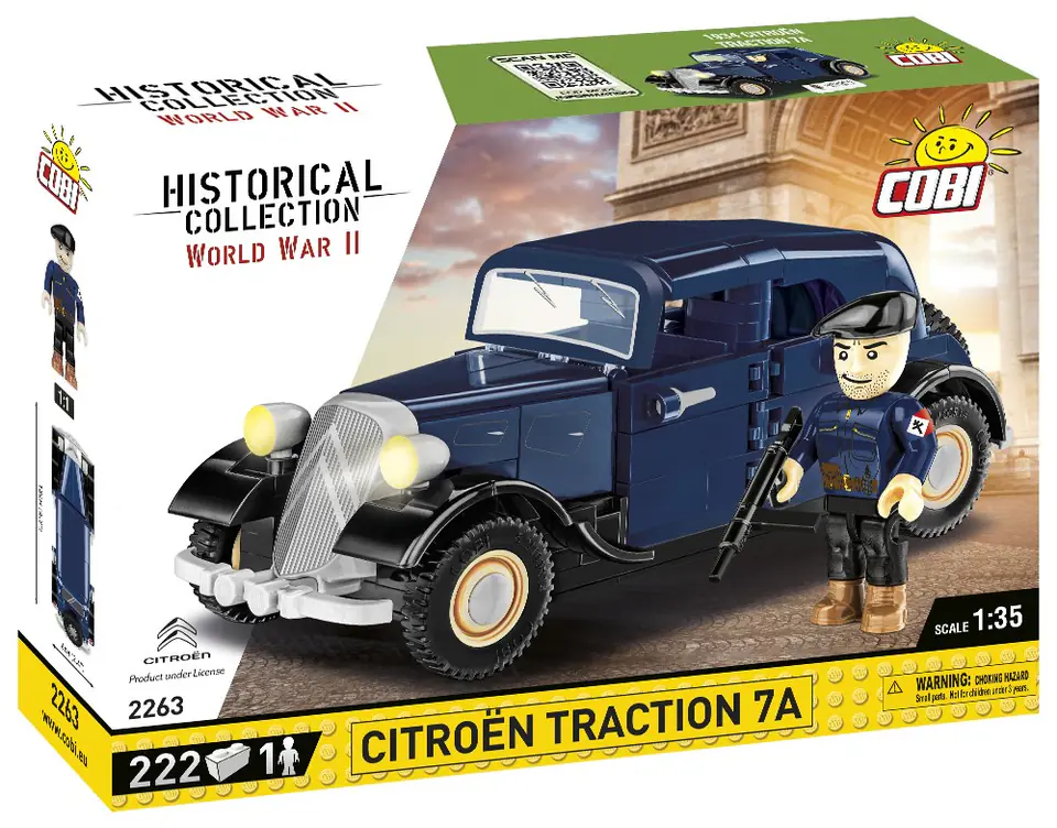 Blocks 1934 Citroen Traction 7A at Wasserman.eu