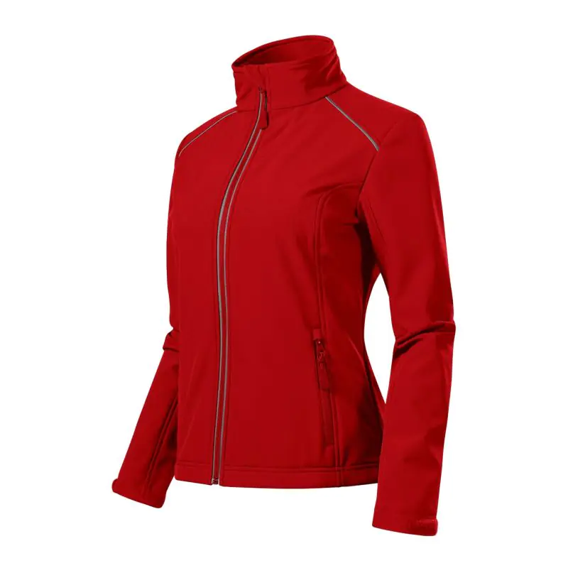 ⁨Kurtka Malfini softshell Valley W (kolor Czerwony, rozmiar 2XL)⁩ w sklepie Wasserman.eu