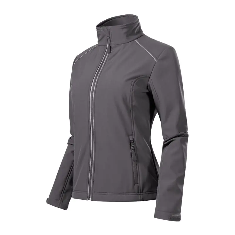 ⁨Kurtka Malfini softshell Valley W (kolor Szary/Srebrny, rozmiar 2XL)⁩ w sklepie Wasserman.eu