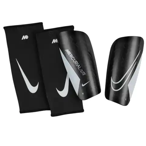 ⁨Nagolenniki Nike Mercurial Lite DN3611 (kolor Czarny, rozmiar XS)⁩ w sklepie Wasserman.eu