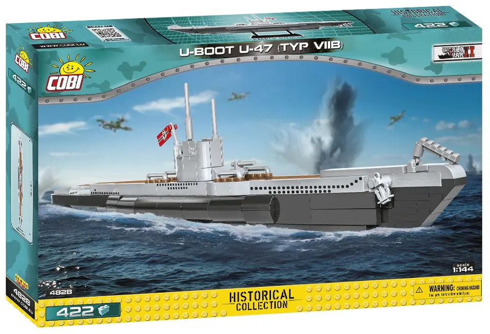 Blocks Historical Collection WII U-Boot U-47 VIIB at Wasserman.eu