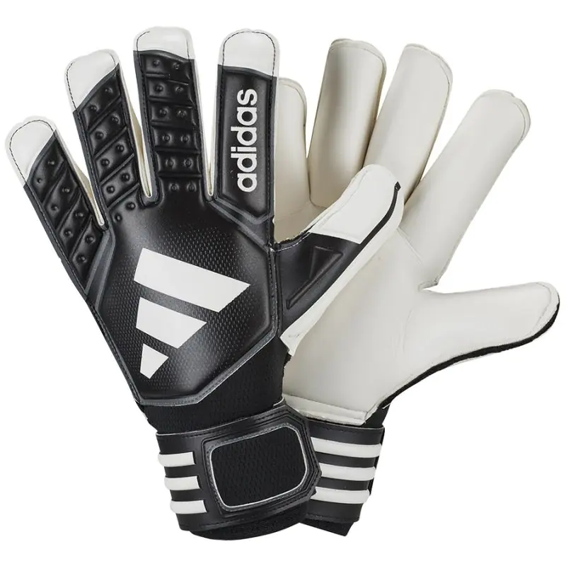 ⁨adidas Tiro League Goalkeeper Gloves Black & White HN5612⁩ at Wasserman.eu