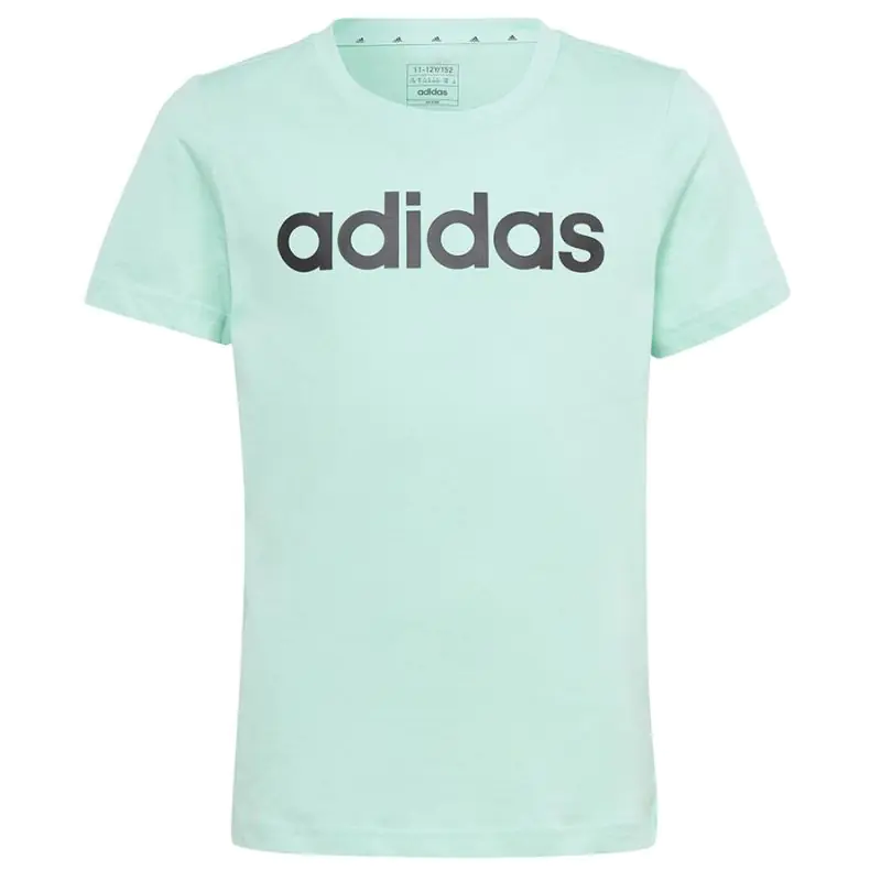 ⁨Koszulka adidas LIN Tee Jr (kolor Niebieski, rozmiar 152 cm)⁩ w sklepie Wasserman.eu