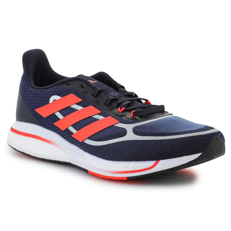 ⁨Buty do biegania adidas Supernova + M (kolor Granatowy, rozmiar EU 42)⁩ w sklepie Wasserman.eu