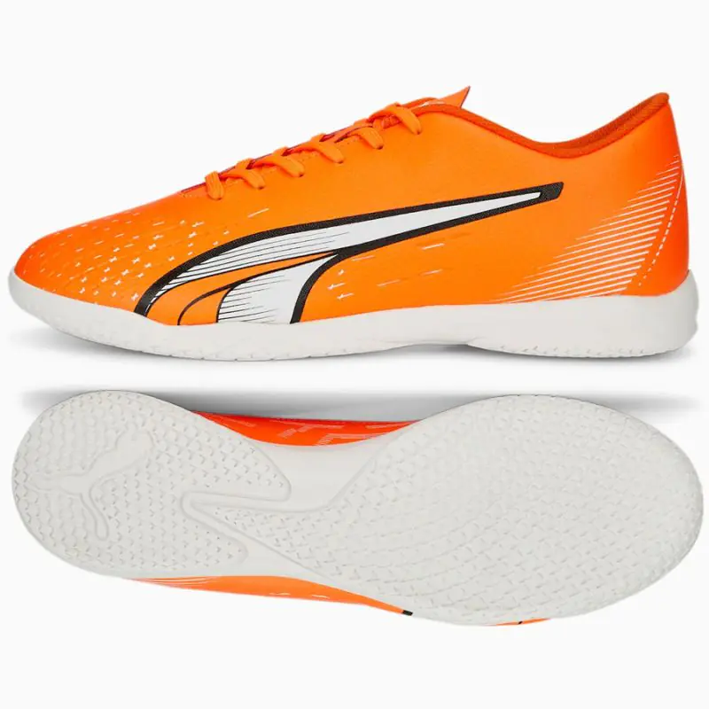 ⁨Buty piłkarskie Puma Ultra Play IT M 107227 (kolor Pomarańczowy, rozmiar 46 1/2)⁩ w sklepie Wasserman.eu