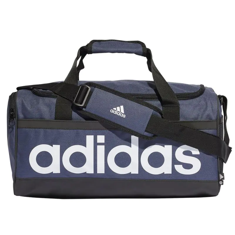 ⁨Torba adidas Linear Duffel Bag M (kolor granatowy)⁩ w sklepie Wasserman.eu