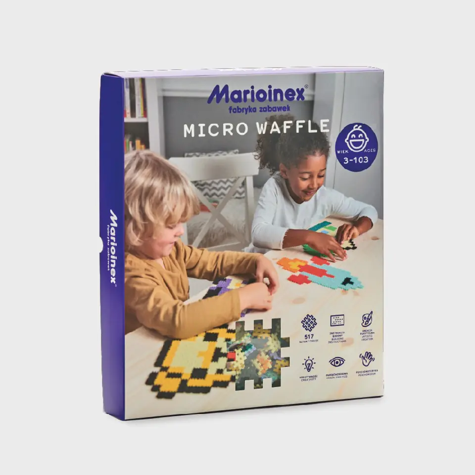 Marioinex Micro Waffle Blocks 517 pcs at Wasserman.eu