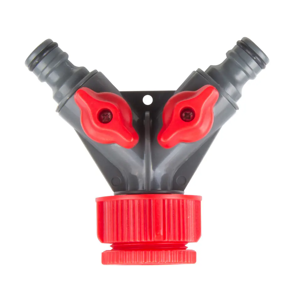 ⁨99243 2-way faucet splitter 3/4 inch and 1 inch, Proline⁩ at Wasserman.eu