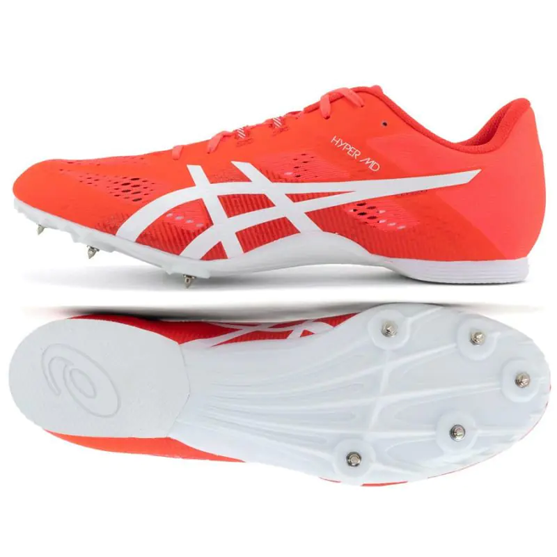 ⁨Buty kolce Asics Hyper Md 8 medium distance 1093A198 (kolor Różowy, rozmiar 44 1/2)⁩ w sklepie Wasserman.eu