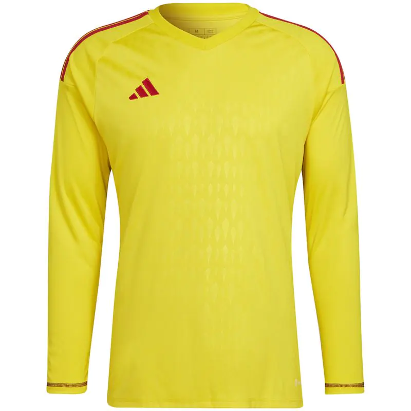 ⁨adidas Tiro 23 Competition Long Sleeve Men's Goalkeeper Jersey Yellow HK7696⁩ at Wasserman.eu