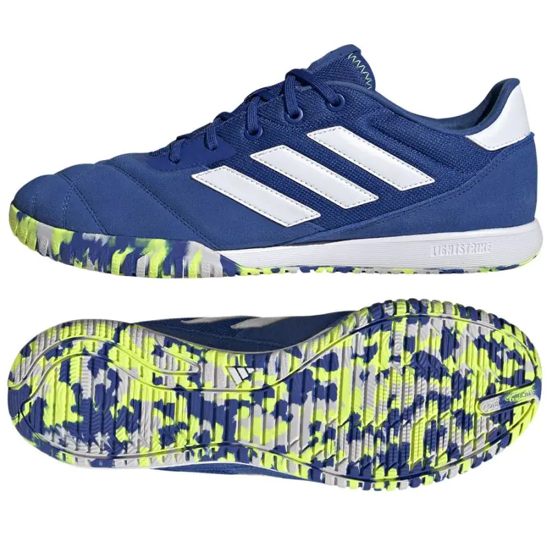 ⁨Buty piłkarskie adidas Copa Gloro IN M (kolor Niebieski, rozmiar 39 1/3)⁩ w sklepie Wasserman.eu