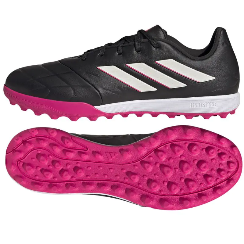 ⁨Buty piłkarskie adidas Copa Pure.3 TF M (kolor Czarny, rozmiar 44 2/3)⁩ w sklepie Wasserman.eu