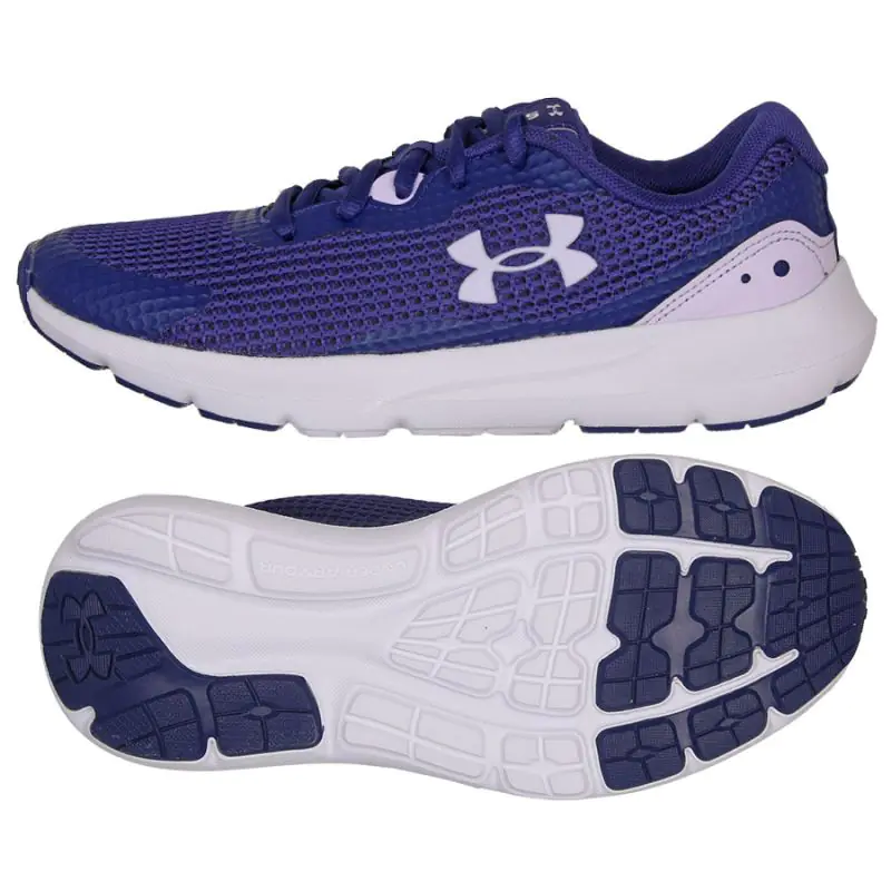 ⁨Buty do biegania Under Armour Surge 3 W 3024894 (kolor Niebieski, rozmiar 37 1/2)⁩ w sklepie Wasserman.eu