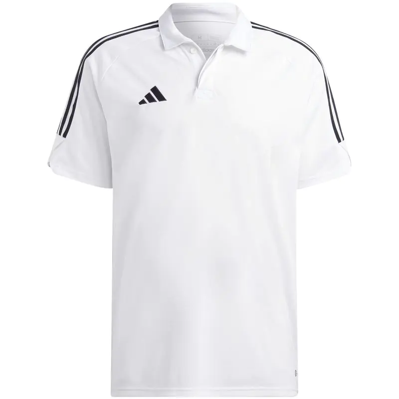 ⁨Koszulka męska adidas Tiro 23 League Polo biała HS3580 L⁩ at Wasserman.eu