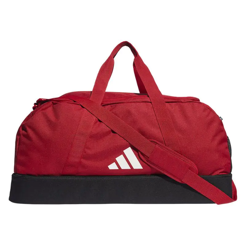 ⁨Torba adidas Tiro Duffel Bag BC L (kolor Czerwony)⁩ w sklepie Wasserman.eu